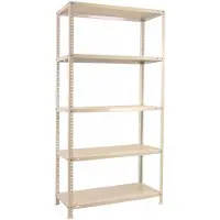 Simon Rack Advantage Mini 5/400 Metal Shelf 1800x800x400 Mm Argenté