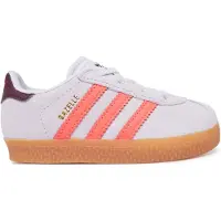 Adidas Originals Baskets 'GAZELLE' marron / rose / blanc