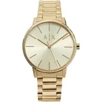 Armani Exchange Exchange AX7144SET CAYDE SET montre homme en acier inoxydable or