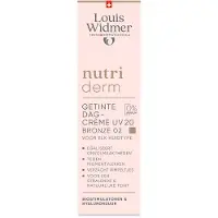 Louis Widmer Nutriderm Crème de Jour Teintée UV20 Bronze 02 Sans Parfum 30 ml Crème De Jour
