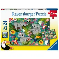 Ravensburger Koalas et paresseux puzzle 2x24 pièces
