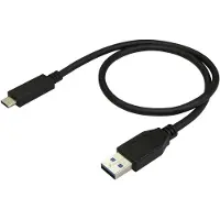StarTech.com .com Câble de Charge USB-A vers USB-C de 50cm, USB 10Gbps, Charge et Synchronisation, 3A - Cordon de Charge USB