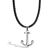 SERASAR Chaîne 'Anchor' argent