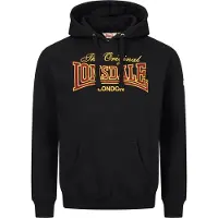 Lonsdale Sweat-shirt 'Prestolee' jaune d'or / bourgogne / noir