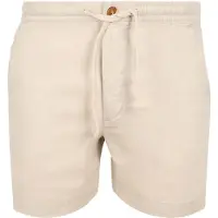 Superdry pour homme. M7110520A Shorts Merchant Linen beige (XXL), Casuel