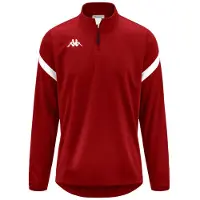 Kappa Dolvole Half Zip Sweatshirt Rouge XL Homme