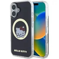 Hello Kitty Coque MagSafe Sweet Kitty noire pour iPhone 16