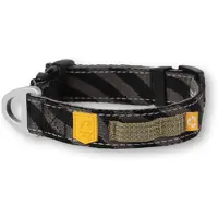Woolly Wolf - Collier Roam noir « Ripple » - 18-25 cm (Chien, Promenade)