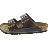 Birkenstock Mules Arizona Soft Footbed hommes - Marron - 45
