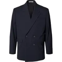 Selected Coupe Décontractée Blazer À Double Boutonnage Homme Bleu 56