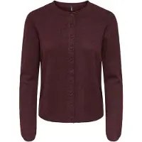 ONLY Cardigan 'ONLLOYAL' aubergine