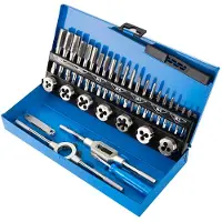 Workpro Juego De 32 Piezas Tap And Die Set 32 Pieces Bleu