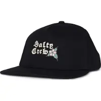 Salty Crew Hopper 5 Panel Cap Noir