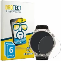 BROTECT Protection Clair, Film de protection pour smartwatch, Transparent