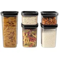 Berlinger Haus lot de 10 boîtes alimentaires, noir