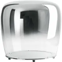 Näve Smoky Lampe de table LED Ø43cm Chrome