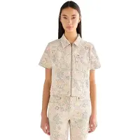 Wrangler 112378163 Short Sleeve Shirt Beige XS Femme
