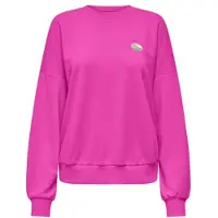 ONLY Sweat-shirt ONLMINNA O NECK femmes - Rose - EU S