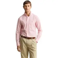 Gant 3000150 Regular Fit Long Sleeve Shirt Rose S Homme