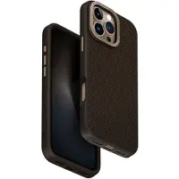 Uniq Keva Max Housse Pour Iphone 16 Pro Max Magclick Support De Chargement De Caméra Marron