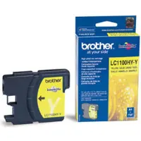 Brother LC-1100HYYBPDR Cartouche d'encre jaune 750 pages 10.1ml Jaune MFC 6490 C (Y)
