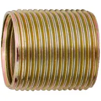 Unior Right Pedal Thread Insert Nut 10 Units Doré