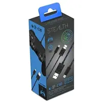 Câble tressé noir noir, charge rapide, micro USB, 3 m