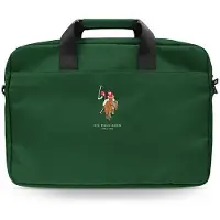 U.S. POLO ASSN. Housse pour ordinateur portable US Polo 16 pouces verte