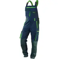 GRUPA TOPEX Salopette de travail PREMIUM, 62 % coton, 35 % polyester, 3 % élasthanne, taille XL