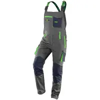 GRUPA TOPEX Salopette de travail PREMIUM, 100 % coton ripstop, taille XL