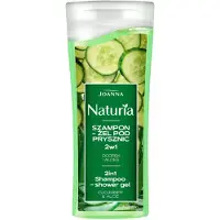 Joanna Shampoing-gel douche 2 en 1 Naturia - Concombre et Aloe Vera 100 ml