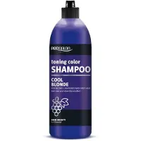 Chantal ProSalon Cool Blonde Colour Toning Shampooing pour cheveux blonds, décolorés et gris 500g