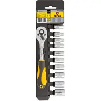 GRUPA TOPEX Clés à douille 1/4", jeu de 11