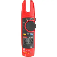Uni Clamp Meter Open Clamp Model Ut256b True Rms 200a Rouge
