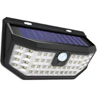 Powerplus Lampe Solaire Extérieure 48 LED Tapir Capteur de Mouvement