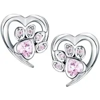 Trusky Boucles d'oreilles en argent 925 avec zircon