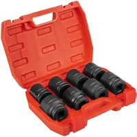Neo Tools Douilles à chocs 3/4", 26-38 mm, set de 8 pcs.