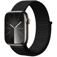 Crong Bande réfléchissante - Bracelet de sport pour montre, 38 (Nylon), Sangles de montre, Noir
