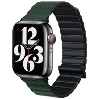 Beline Bracelet Apple Watch 42 mm Magnetic Pro Noir et Vert