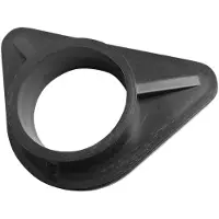 Kuchinox Support pour le montage du robinet sur un lavabo en acier