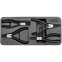 Neo Tools Pince à anneaux Seger, set de 4 pcs.