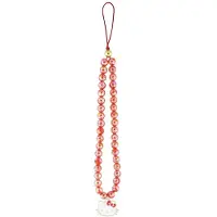 Hello Kitty Breloque pour téléphone Pearls Kitty Head - rouge