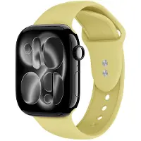 Crong Bracelet Liquid pour Apple Watch 38/40/41/42 mm (paille)