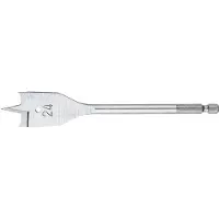 Graphite Foret pour pelle à bois, 24 x 152 mm