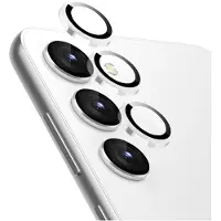 Crong Bague d'objectif - Verre trempé pour objectif de caméra Samsung Galaxy S24 (transparent)