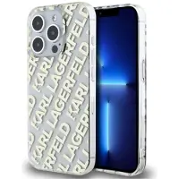 Karl Lagerfeld Klhcp15xhkfoemd Iphone 15 Pro Max 6.7 Iml Fullover Phone Case Clair