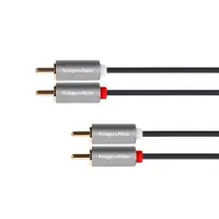 Krüger&Matz Câble RCA 2x - RCA 2x, 3m Kruger&Matz Basic