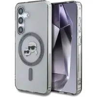 Karl Lagerfeld Klhms25shlskck Magsafe Samsung Galaxy S25 Phone Case Clair