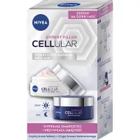 Nivea Cellular Expert Filler set crème de jour anti-rides 50ml + crème de nuit anti-rides 50ml