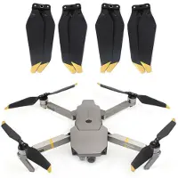 Sunnylife Hélices dorées à faible bruit pour DJI Mavic Pro 8331, 4 pièces